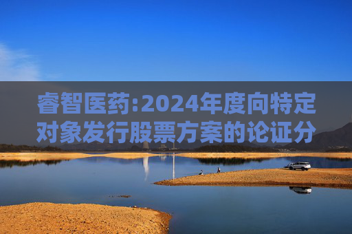 睿智医药:2024年度向特定对象发行股票方案的论证分析报告（修订稿）  第1张