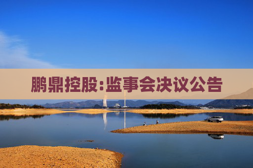 鹏鼎控股:监事会决议公告
