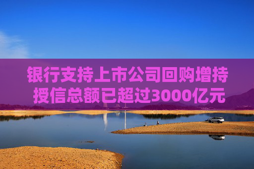 银行支持上市公司回购增持 授信总额已超过3000亿元  第1张