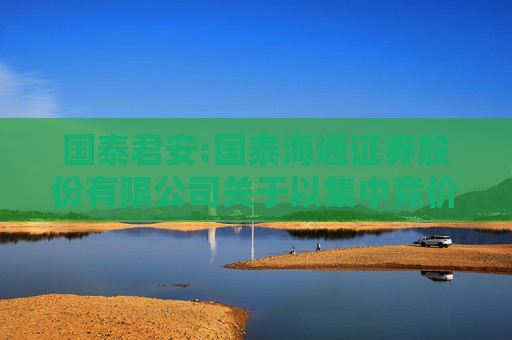 国泰君安:国泰海通证券股份有限公司关于以集中竞价交易方式首次回购公司A股股份的公告