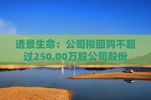 透景生命：公司拟回购不超过250.00万股公司股份