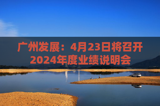 广州发展：4月23日将召开2024年度业绩说明会