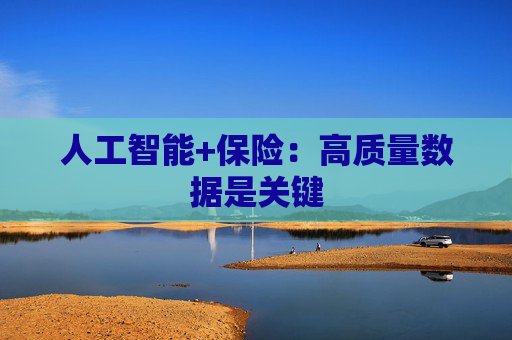 人工智能+保险：高质量数据是关键
