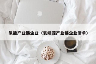 氢能产业链企业（氢能源产业链企业清单）