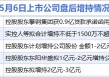 5月6日增减持汇总：盘后韵达股份等5股增持 泓博医药等2股减持（表）-财经新闻