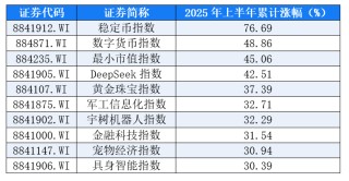 A股上半年“红黑榜”：有公司涨超444%，30个热门概念退烧