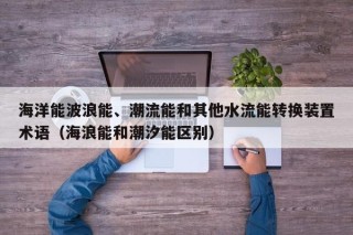 海洋能波浪能、潮流能和其他水流能转换装置术语（海浪能和潮汐能区别）