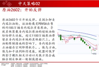 中天期货:商品指数上行加速度 原油开始反弹