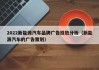 2022新能源汽车品牌广告投放分析（新能源汽车的广告策划）