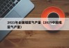 2021年全国煤层气产量（2019中国煤层气产量）