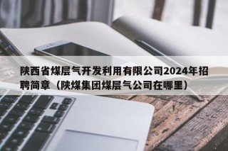 陕西省煤层气开发利用有限公司2024年招聘简章（陕煤集团煤层气公司在哪里）