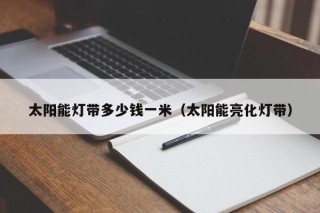 太阳能灯带多少钱一米（太阳能亮化灯带）