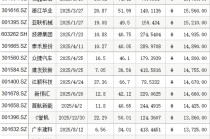 2025年A股IPO上市首日零破发！76股单签浮盈过万，最高超36万