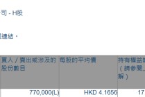 天津创业环保股份(01065.HK)获易方达基金增持77万股