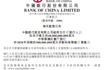中国银行：迪拜分行发行的票据于纳斯达克迪拜交易所上市