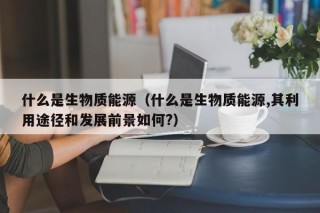 什么是生物质能源（什么是生物质能源,其利用途径和发展前景如何?）