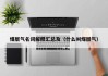 煤层气名词解释汇总及（什么叫煤层气）