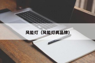 风能灯（风能灯具品牌）
