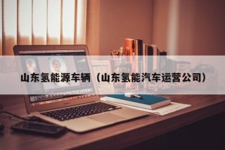 山东氢能源车辆（山东氢能汽车运营公司）