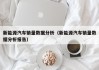 新能源汽车销量数据分析（新能源汽车销量数据分析报告）