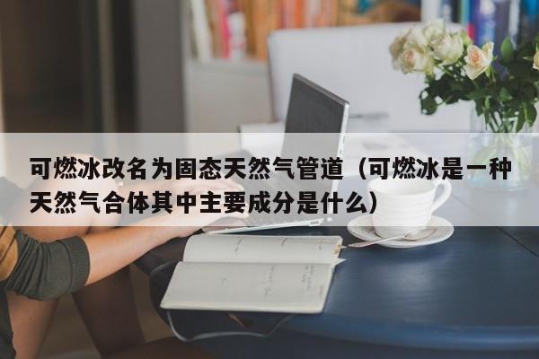 可燃冰改名为固态天然气管道（可燃冰是一种天然气合体其中主要成分是什么）  第1张