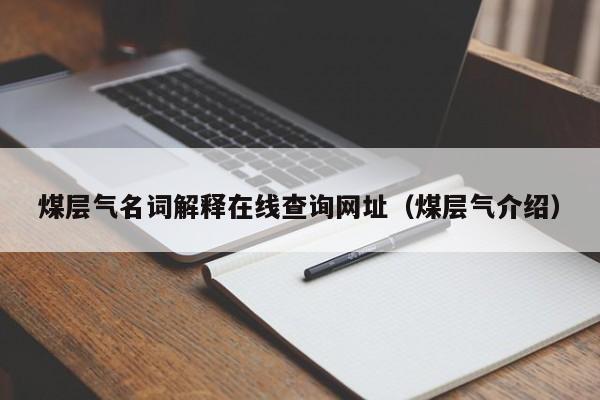 煤层气名词解释在线查询网址（煤层气介绍）  第1张
