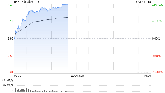 加科思-B绩后拉升逾16% 2024年实现收入同比增超1.45倍  第1张