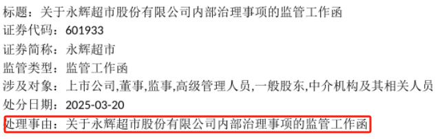A股罕见！改革领导小组代行CEO职责，上交所火速发函永辉超市  第3张