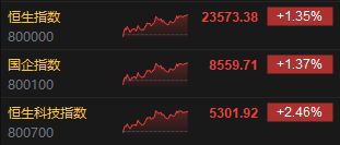 收评：港股恒指涨1.35% 科指涨2.46% 稳定币概念股强势  第3张