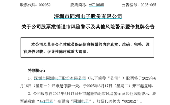 知名A股，“摘星脱帽”！  第1张