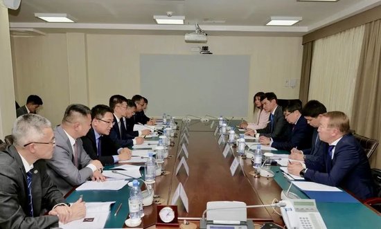 中国进出口银行董事长陈怀宇在哈萨克斯坦开展工作调研  第1张