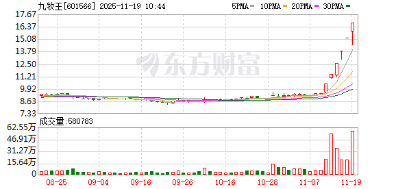 九牧王连收6个涨停板  第1张