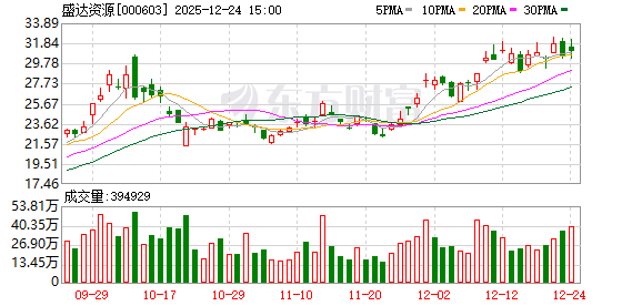 盛达资源：截至2025年12月19日公司股东人数为35139户  第1张